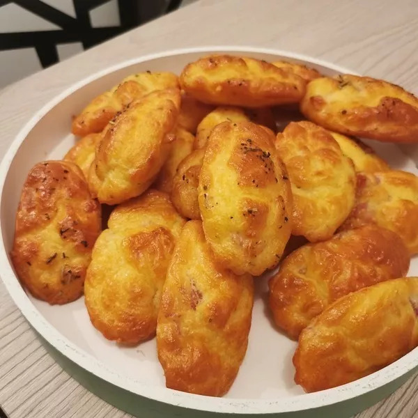 Madeleines aux lardons