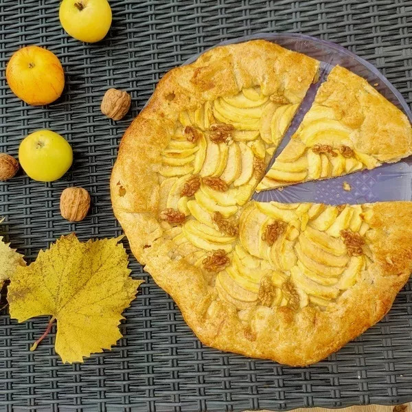 Tarte rustique aux pommes