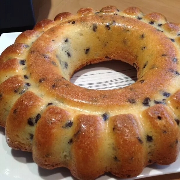 Gâteau au yaourt aux pépites de chocolat