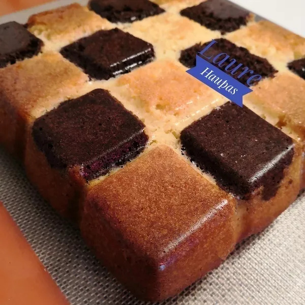 Gâteau damier