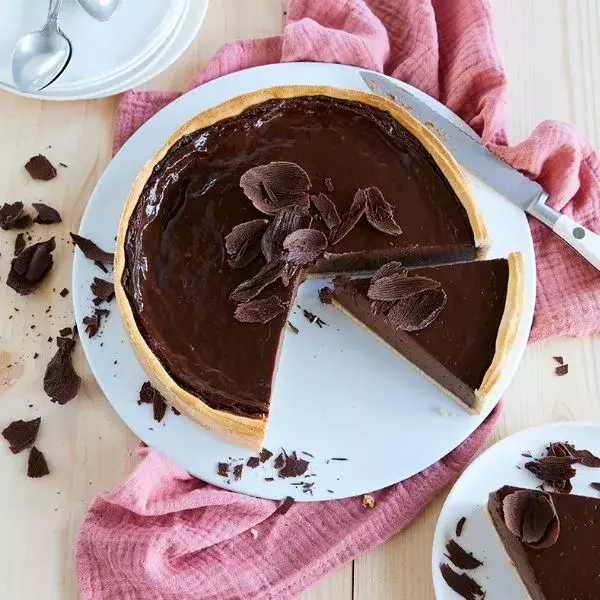 Flan au chocolat