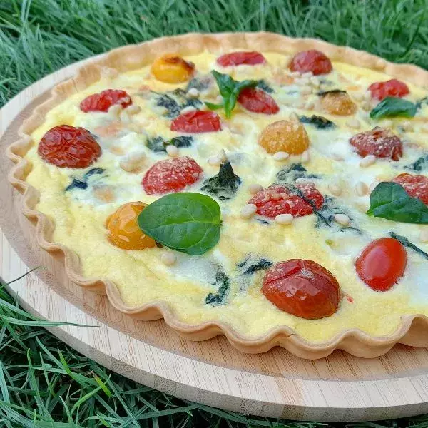 Quiche estivale