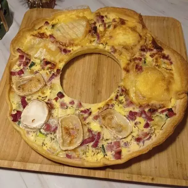 Tarte salée aux légumes de printemps