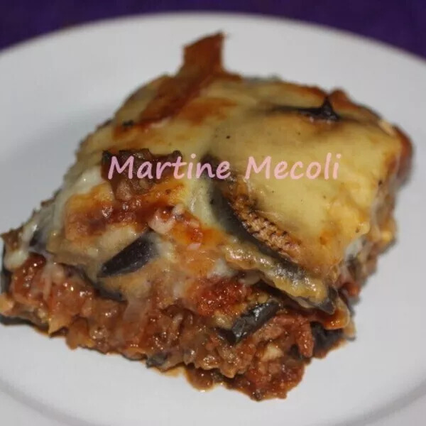 Moussaka grecque 