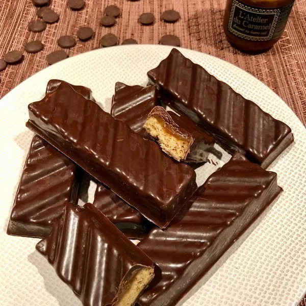 Barres Gourmandes façon Twix