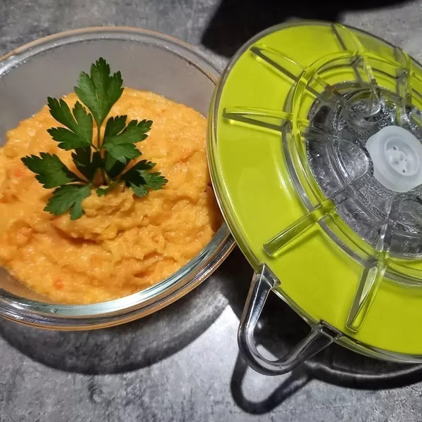 Purée de panais et carottes