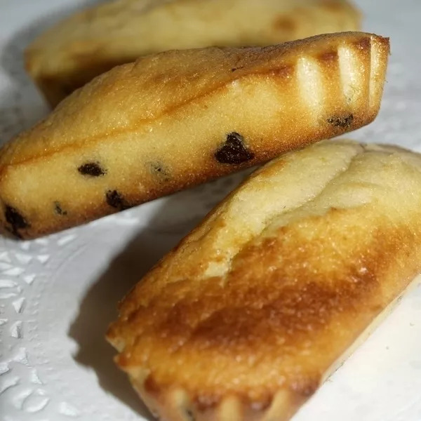 Petits cakes citron et pépites de chocolat