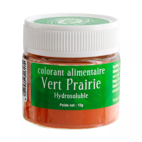 Colorant alimentaire vert prairie 10 g