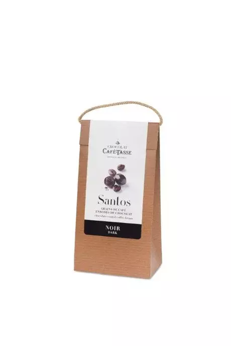 Grains de café enrobé de chocolat noir 125g