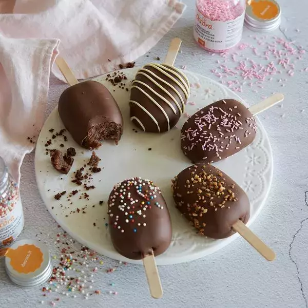 Pop cakes au chocolat