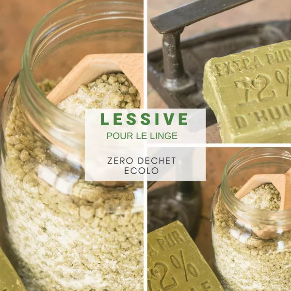 Lessive en poudre écolo - zéro déchet