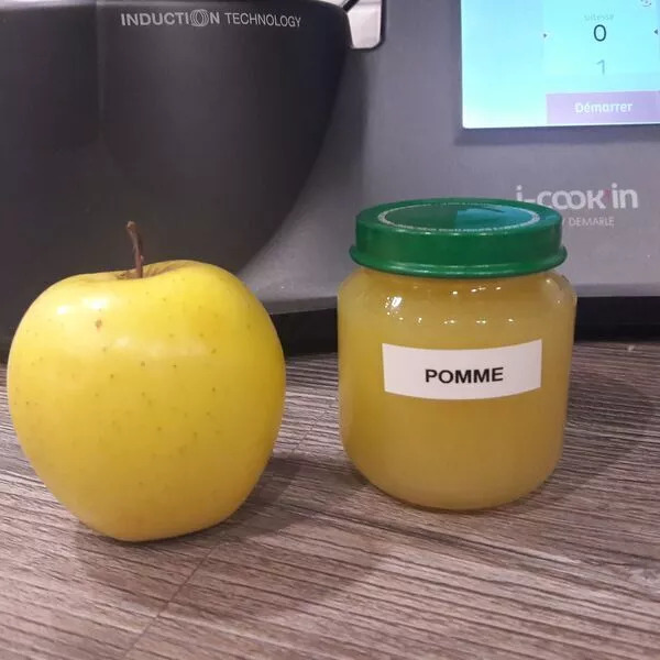 Compote bébé pomme dès 4 mois