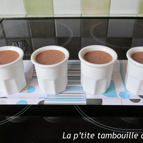 Petites crèmes au chocolat