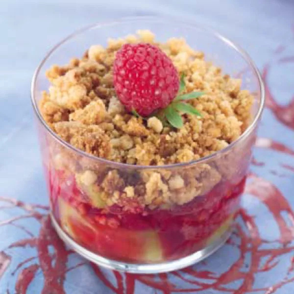 Crumble de fruits rouges