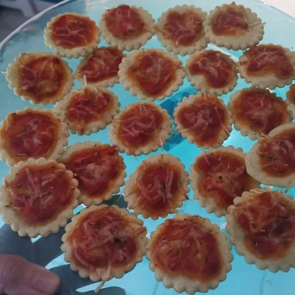 Mini pizza comme Belin (apéro) 