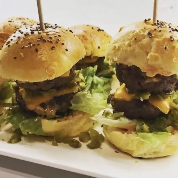 Mini hamburgers 🍔 épicés 