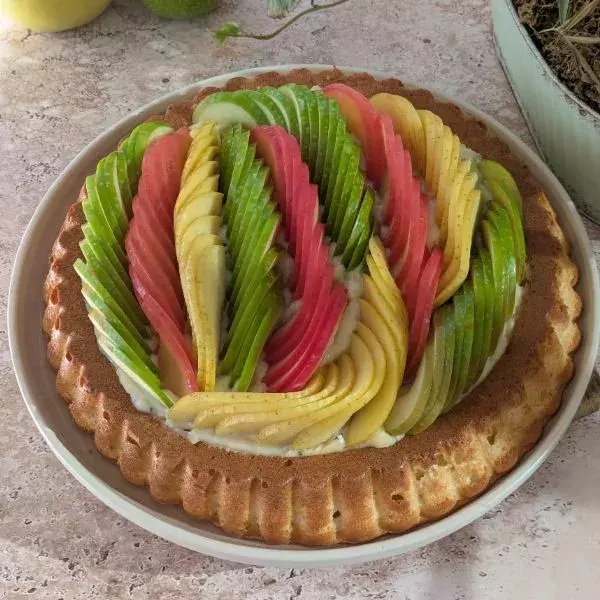 Tarte aux pommes recette au robot