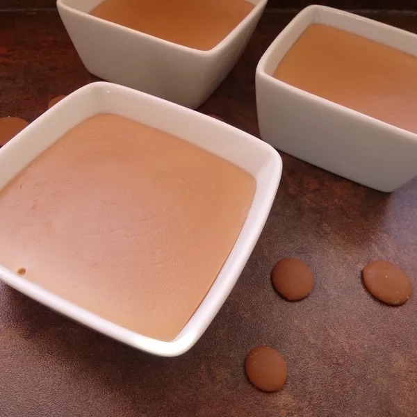 Flan au chocolat caramel