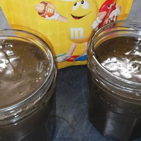 Pate a tartiner au M&M's