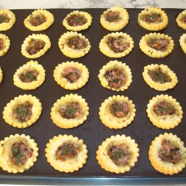 Mini Tartelettes Jambon Champignons