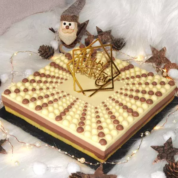 Bavarois aux 3 chocolats