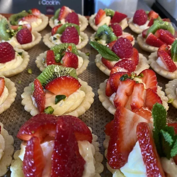 Tartelettes aux fruits frais