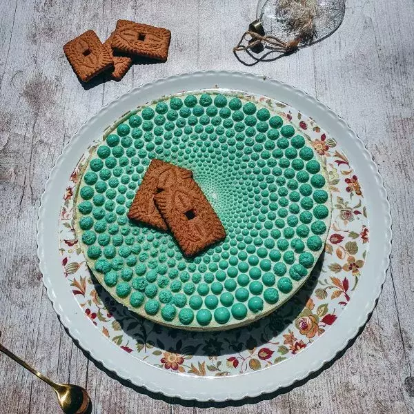 Entremets pomme-spéculoos 