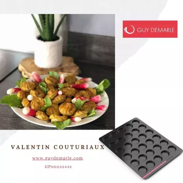 Gougères fondantes aux herbes 