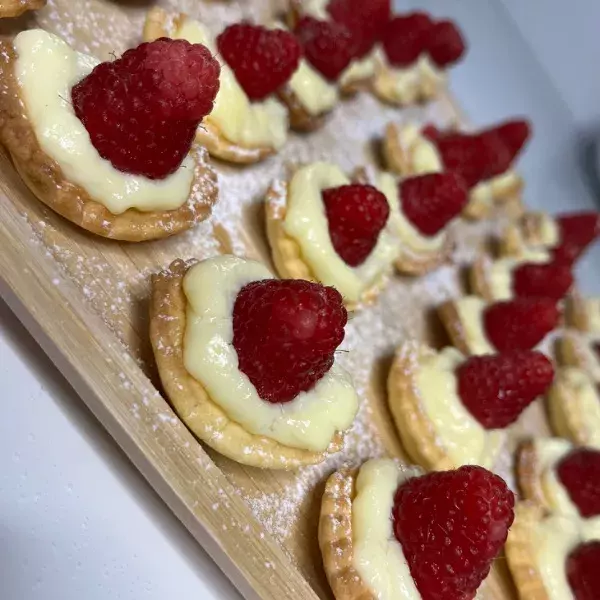 Mini tartelettes Framboises 