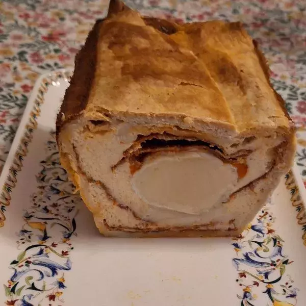 Cake quiche au chèvre et chorizo 🫔