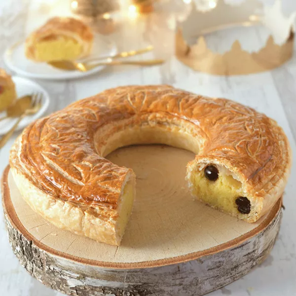 Couronne des rois à la  vanille et Amarena