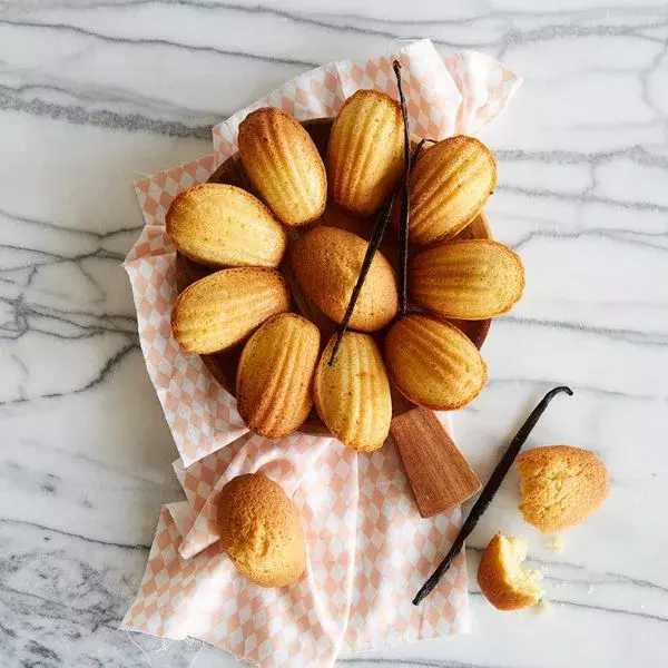 Madeleines à la vanille