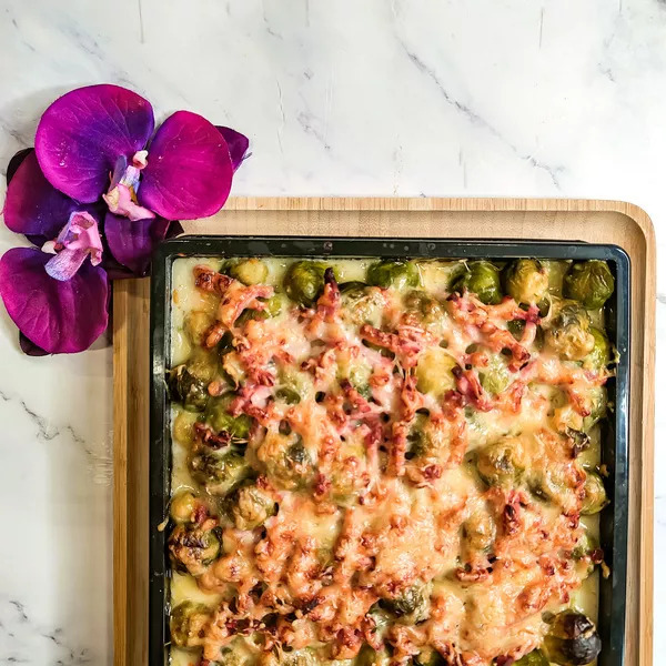 🤩🤩 Gratin de choux de Bruxelles au comté 🤩🤩