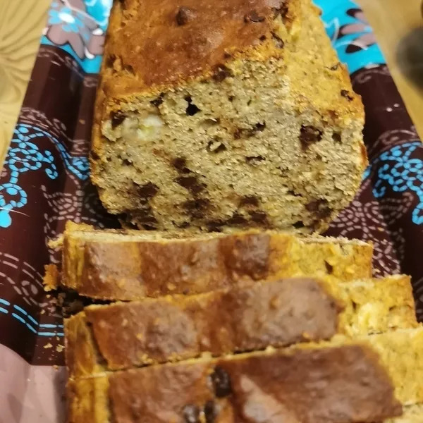 Banana bread chocolat noisette (sans gluten)