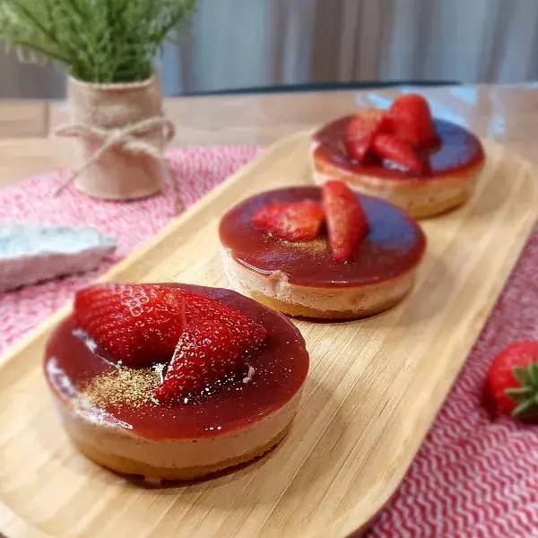 SOUFFLÉS GLACÉS aux fruits rouges 