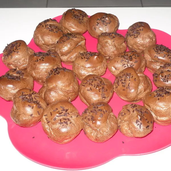 Chouquettes au Chocolat