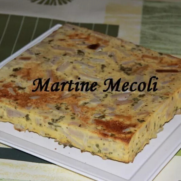 Clafoutis aux salsifis sans cook'in