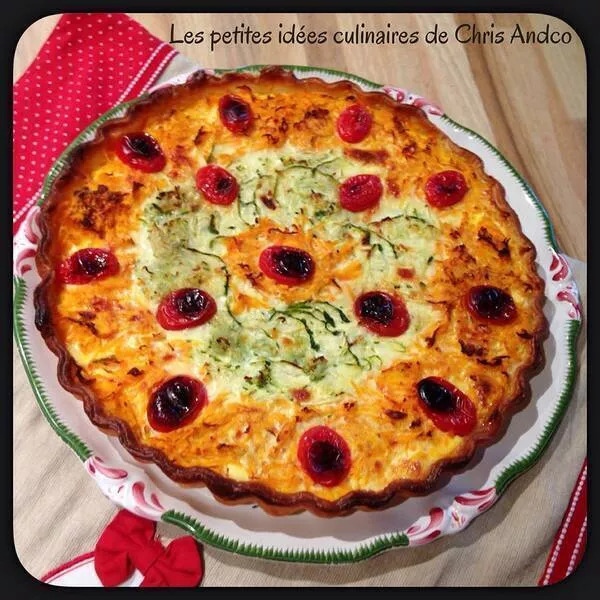 Tarte courgette et carotte