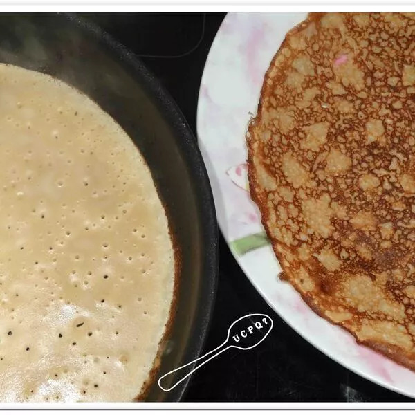 Pâte à crêpe au jus de pomme et farine de châtaigne, sans PLV, sans Gluten