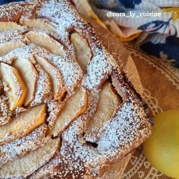 Fondant mascarpone aux pommes