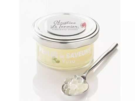 Perles de Saveurs® jus de yuzu vert