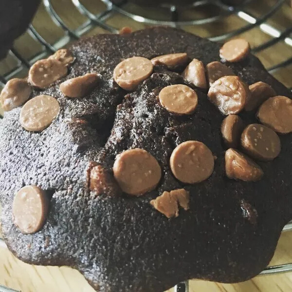 Fondants au chocolat sans beurre au potiron