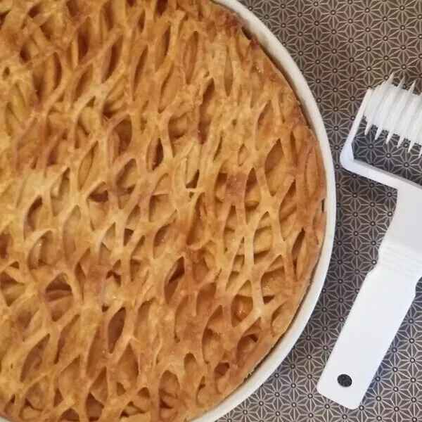 Tarte aux pommes façon grillé aux pommes 