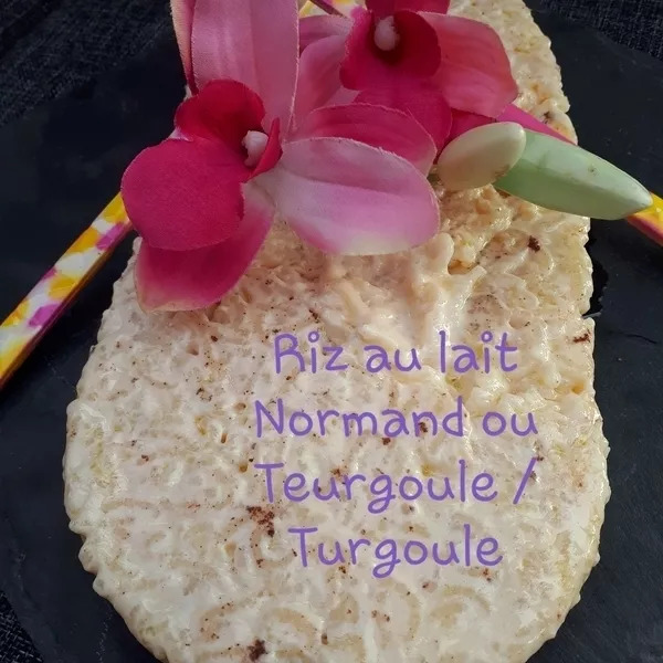 Riz au lait Normand 