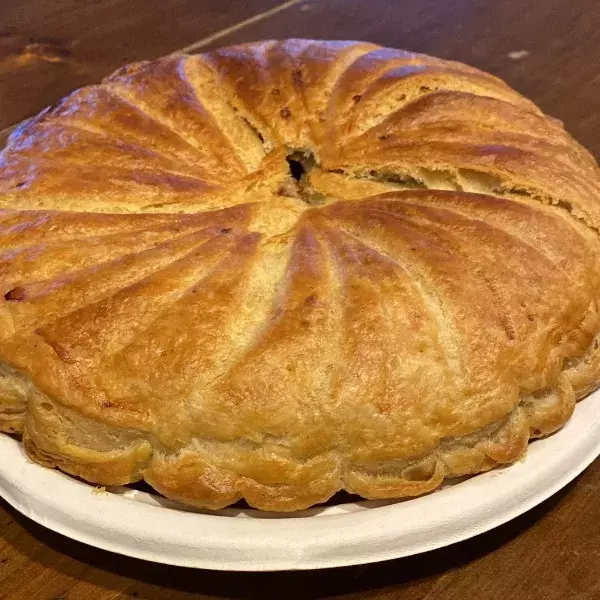 Galette crème amande et pâtissière 