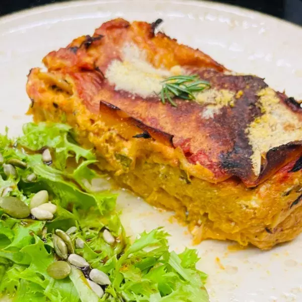 LASAGNES COURGE RICOTTA ROMARIN