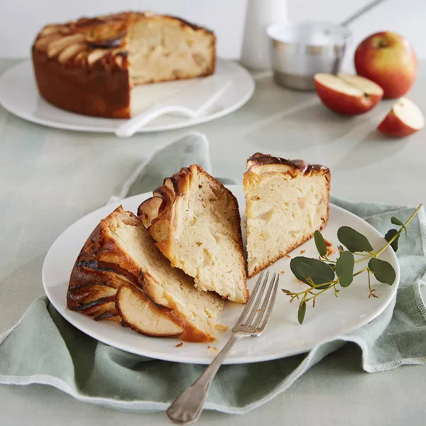 Gâteau au yaourt et aux pommes