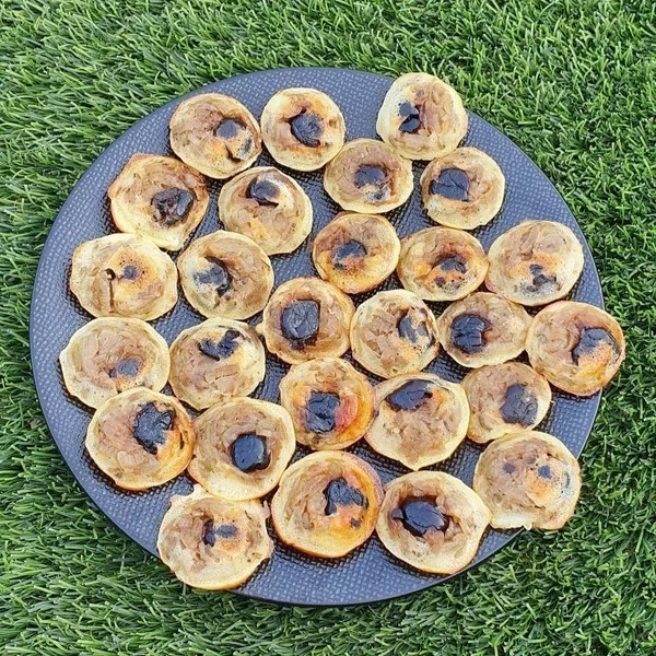 Mini Tatins apéritives façon pissaladière 