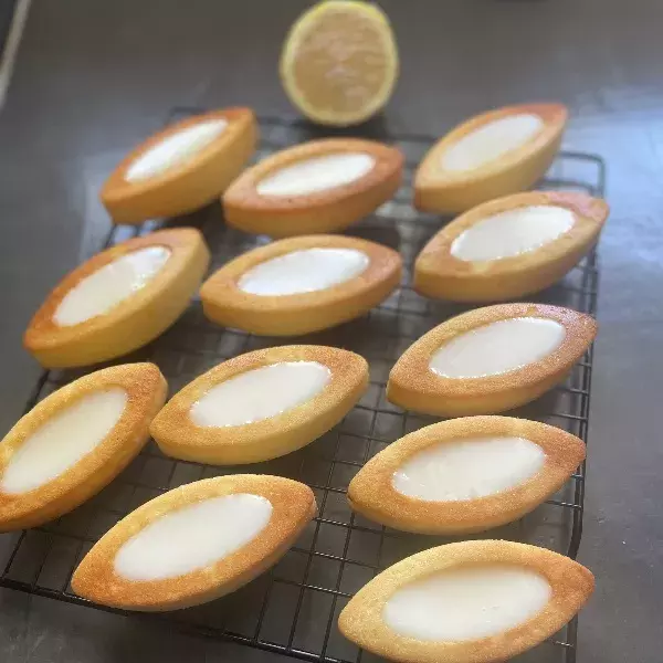 Barquettes citron et son glaçage citron 