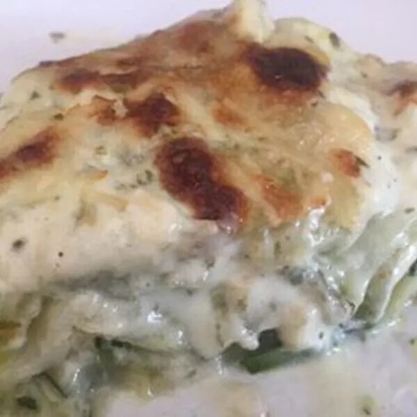 Gratin de ravioles aux courgettes et parmesan de Didou